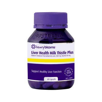 Henry Blooms Liver Health Milk Thistle Plus 60c